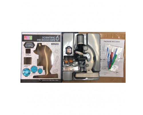 Детский настольный микроскоп с набором для исследований Scientific Microscope