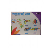 Конструктор Магнитный Лист 24 детали