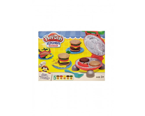 Пластилин Play-Doh Kitchen Бургер-барбекю