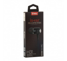 Наушники-вкладыши Inkax H31 Black