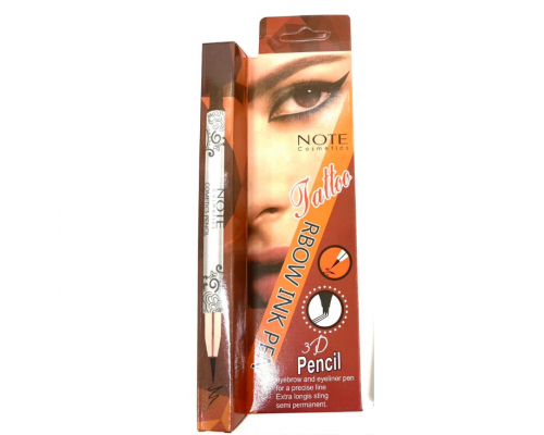 Подводка для глаз + Маркер для бровей Brow Ink Pen