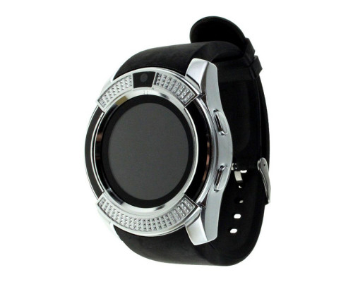 Умные часы Smart Watch V8 серебро